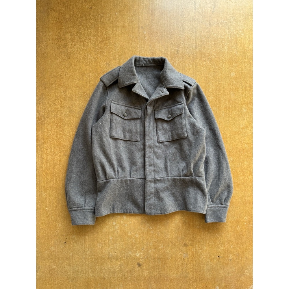 VTG 80s Valtion Pukutehdas Finland Finnish M65 Wool Field Military Army Jacket M